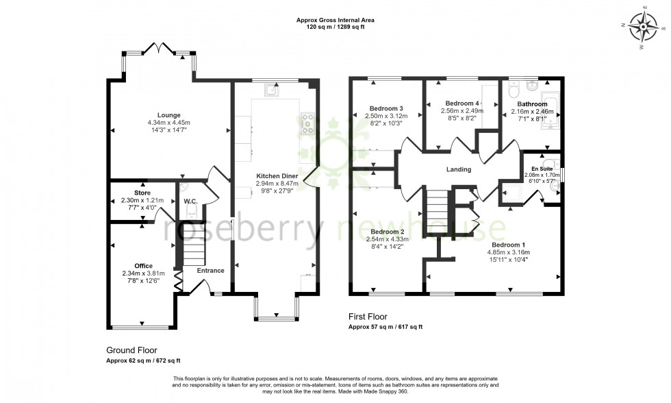 Floorplan for Ingleby Barwick, Thornaby