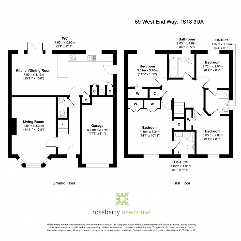 Floorplan for Stockton-on-Tees