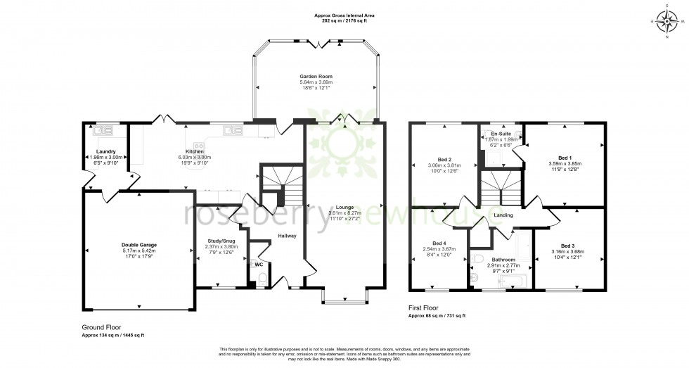 Floorplan for Yarm, Durham