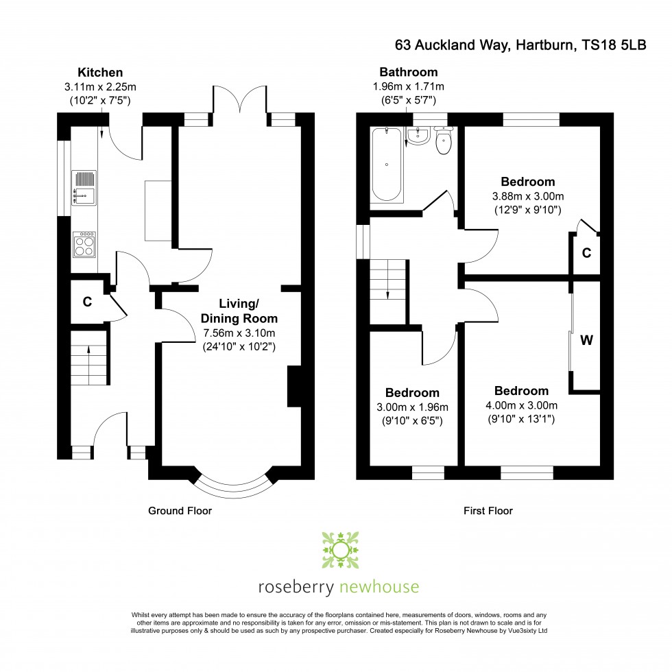 Floorplan for Stockton-on-Tees