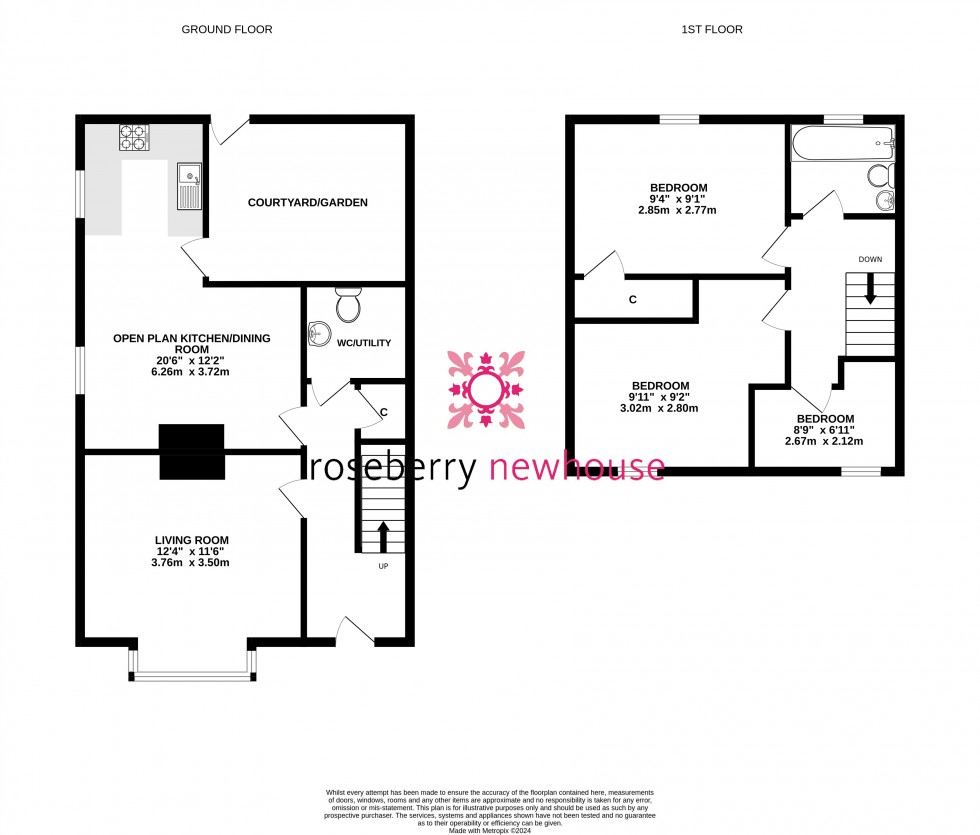 Floorplan for Hutton Rudby, Yarm