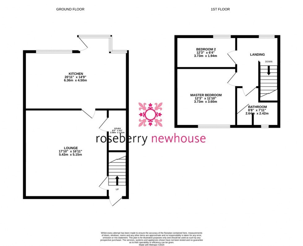 Floorplan for Middleton St George, Darlington