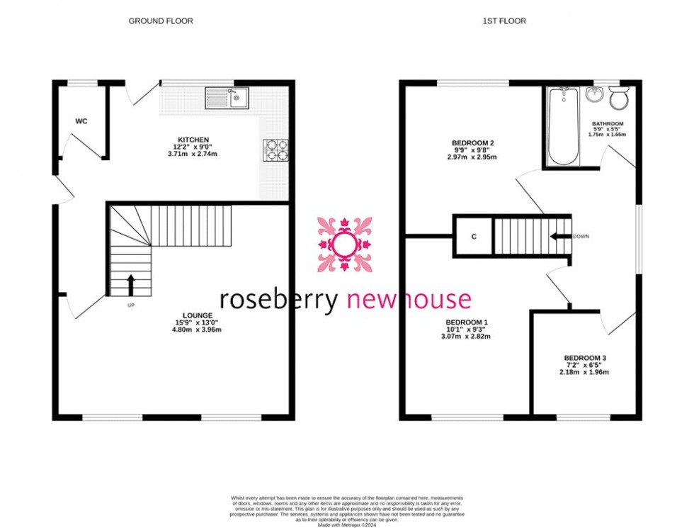 Floorplan for Eaglescliffe, Stockton-on-Tees