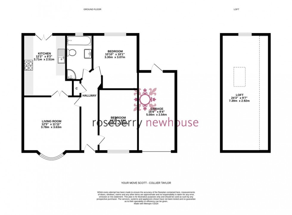Floorplan for Middlesbrough, North Yorkshire
