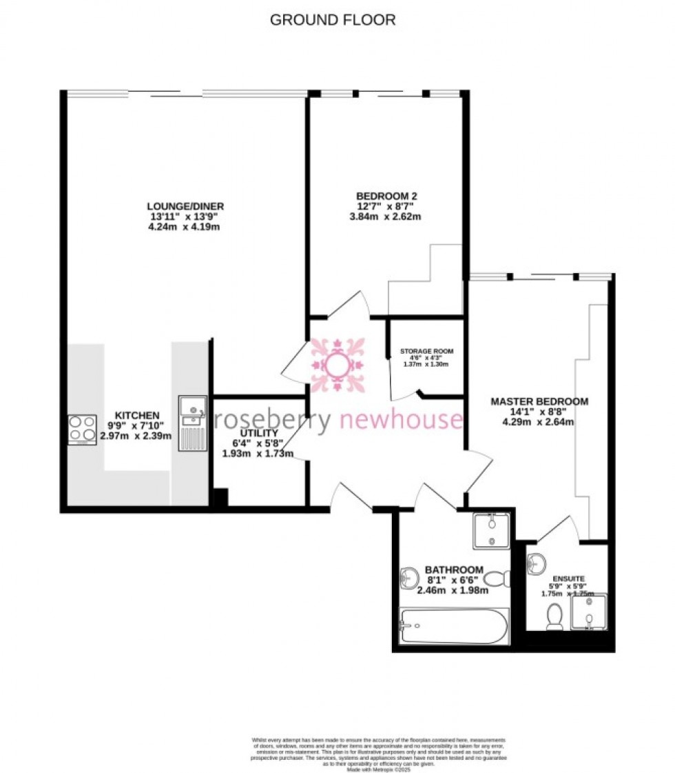 Floorplan for Stokesley, Middlesbrough