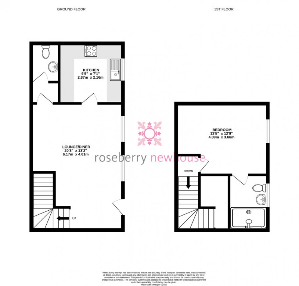 Floorplan for Stokesley, Middlesbrough