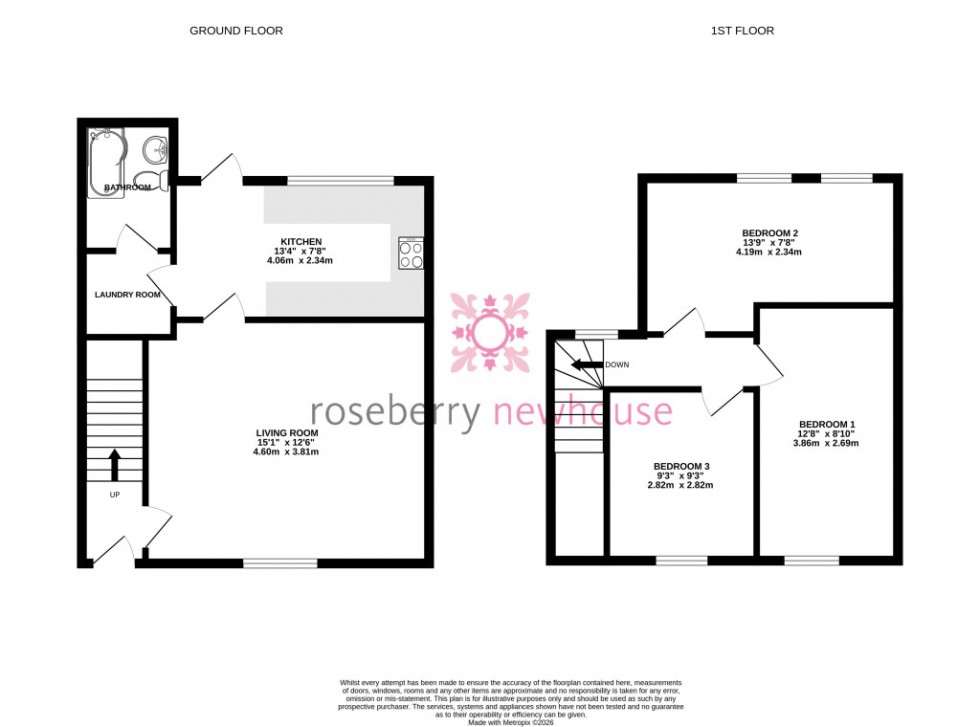 Floorplan for Marske-by-the-Sea, Redcar
