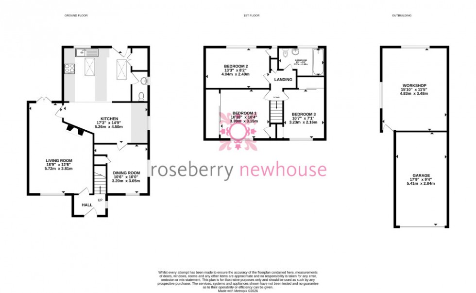 Floorplan for Brompton, Northallerton