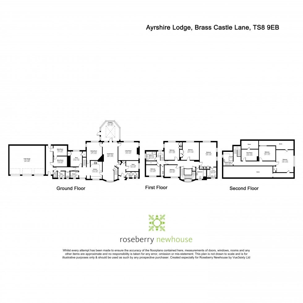 Floorplan for Nunthorpe, North Yorkshire