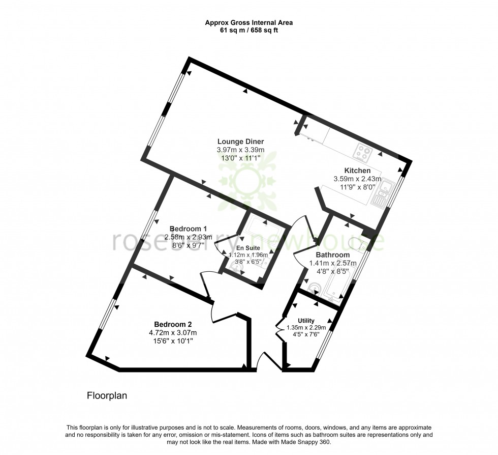 Floorplan for Stokesley, Middlesbrough