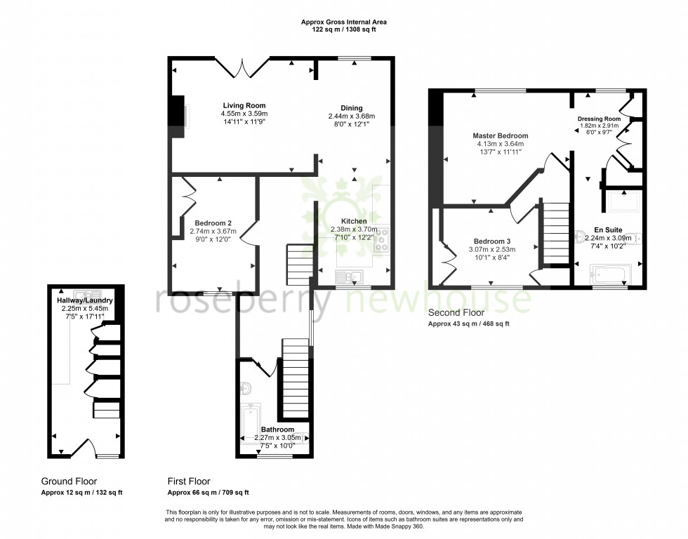 Floorplan for Great Ayton, Middlesbrough, North Yorkshire