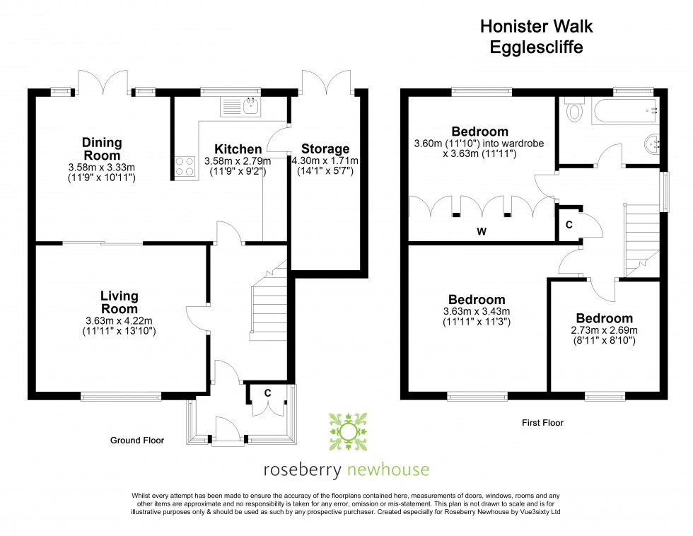 Floorplan for Egglescliffe