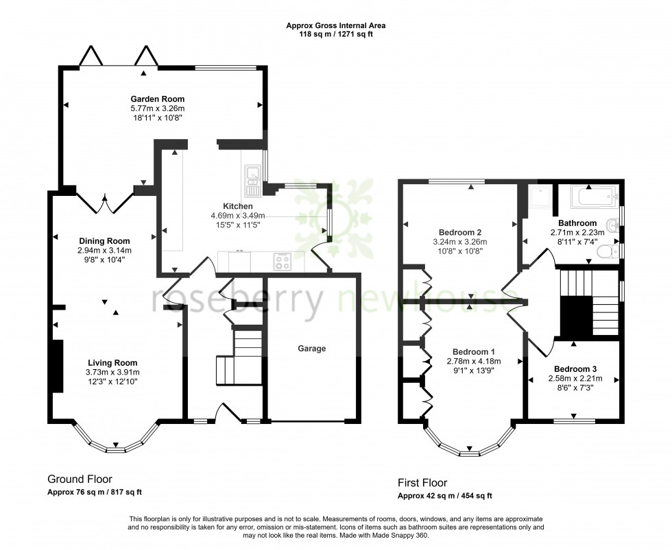 Floorplan for Great Ayton, Middlesbrough