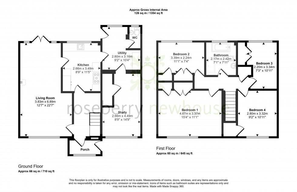 Floorplan for Stokesley, North Yorkshire