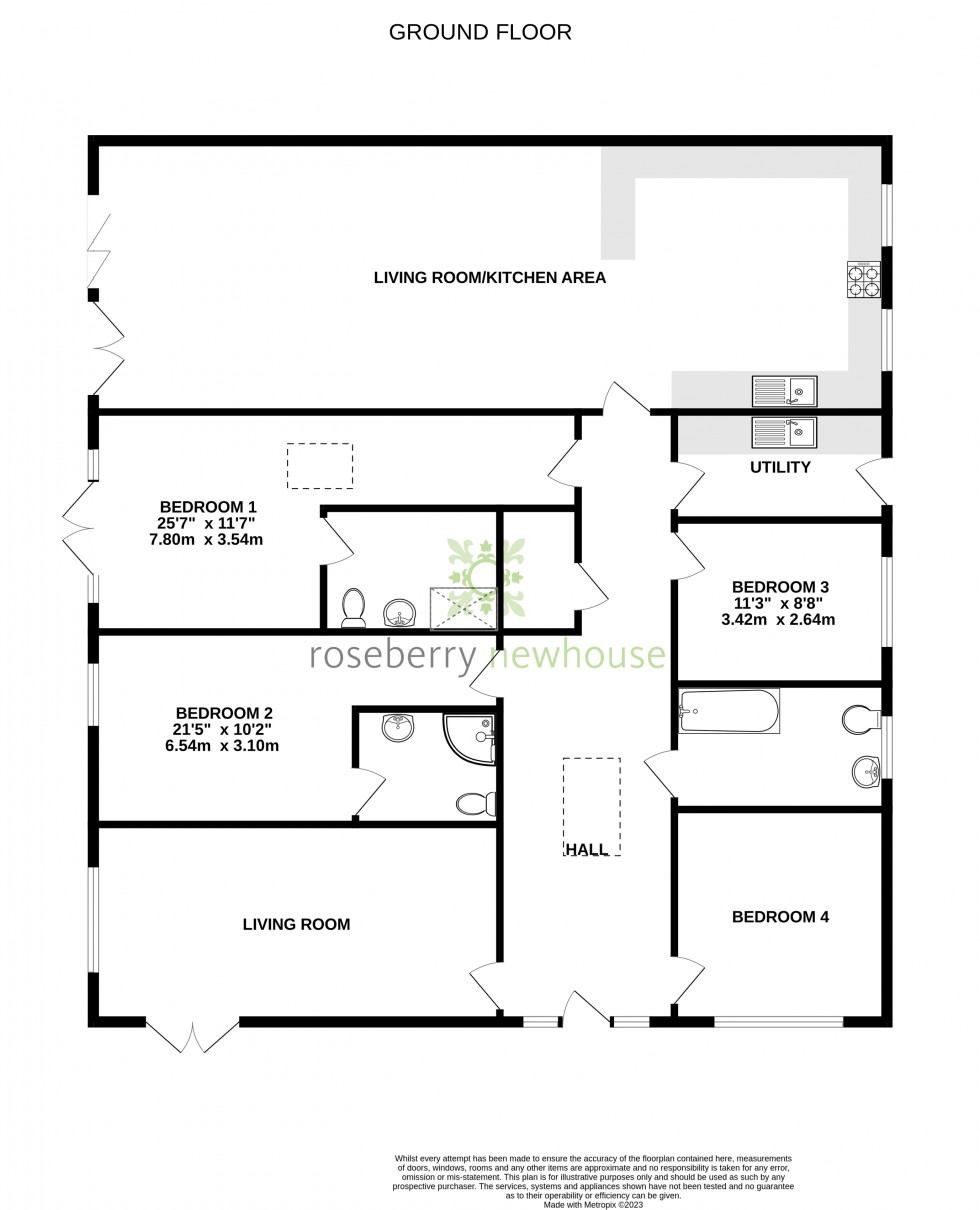 Floorplan for Nunthorpe, North Yorkshire