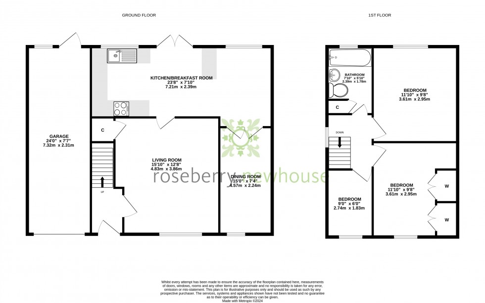 Floorplan for Stokesley, North Yorkshire