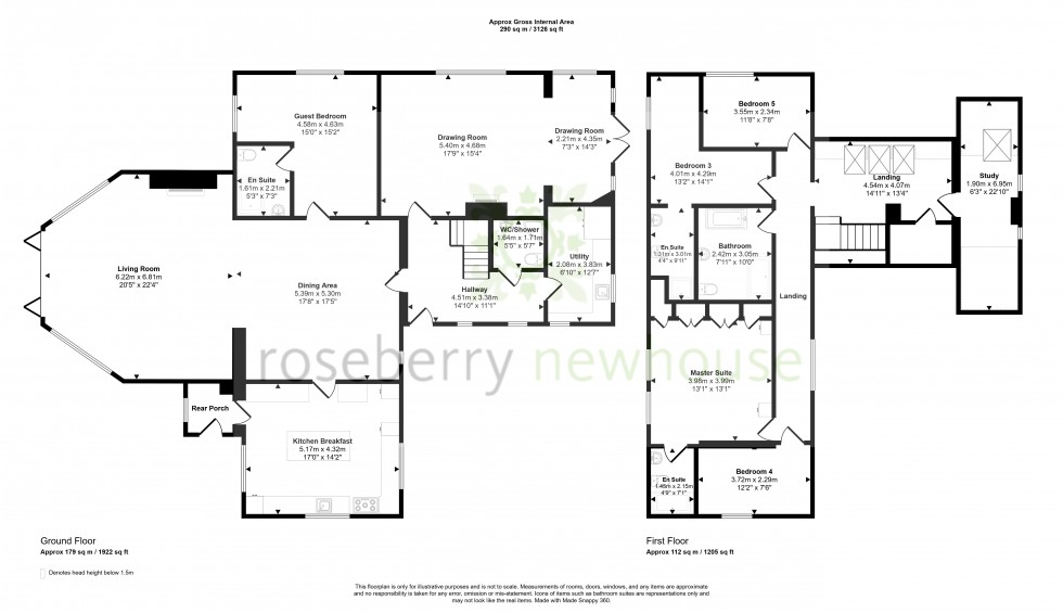 Floorplan for Great Ayton, Middlesbrough, North Yorkshire