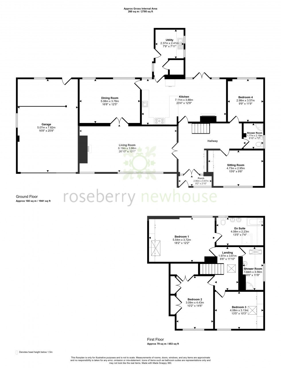 Floorplan for Ingleby Arncliffe, Northallerton, North Yorkshire