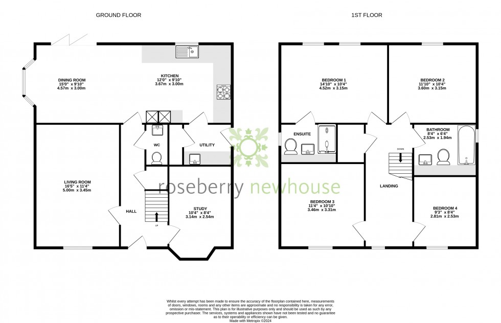 Floorplan for Stokesley, North Yorkshire