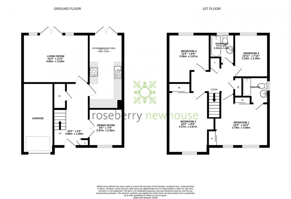 Floorplan for Stainton, North Yorkshire