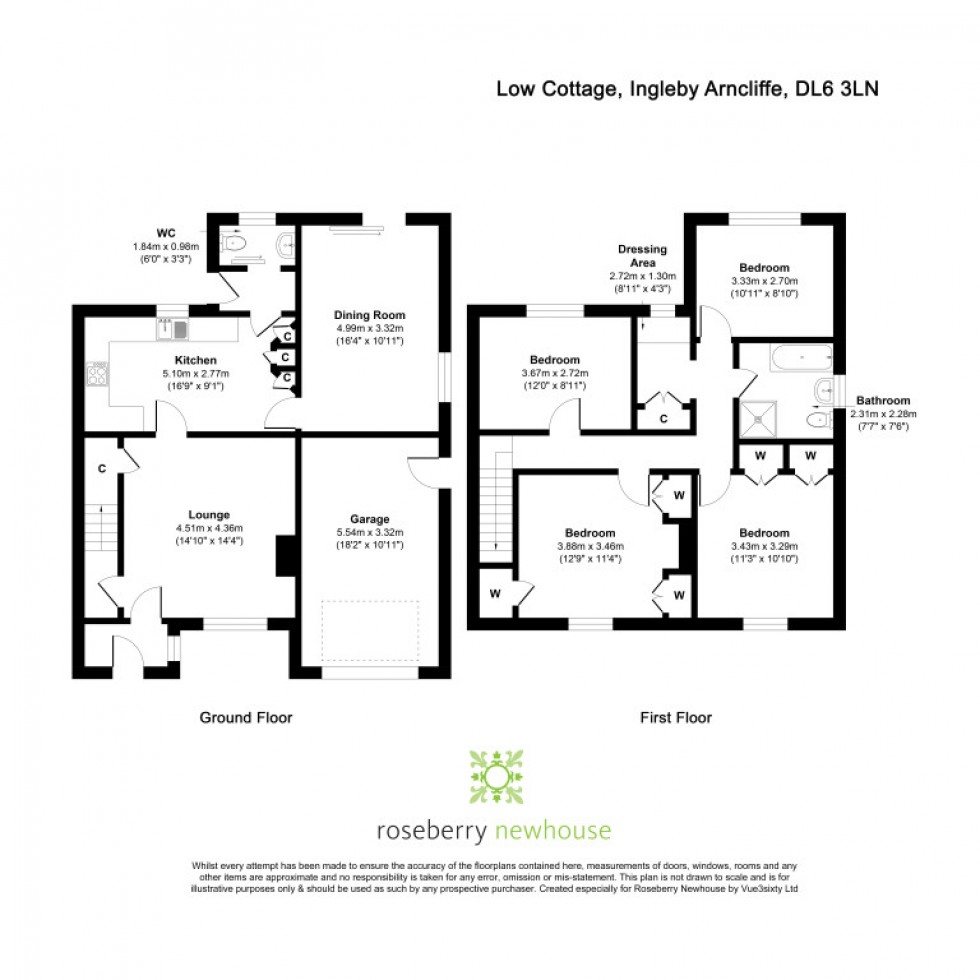 Floorplan for Northallerton, North Yorkshire