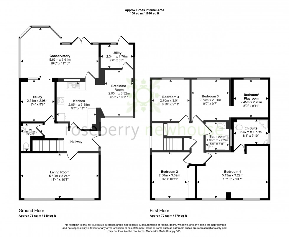 Floorplan for Nunthorpe, Middlesbrough