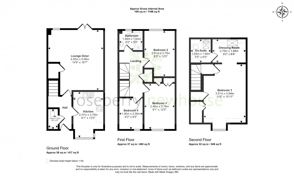 Floorplan for Farriers Park, Stockton-On-Tees