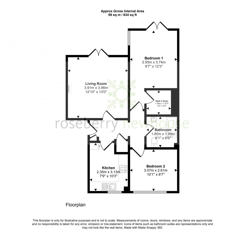 Floorplan for Great Ayton, Middlesbrough, North Yorkshire