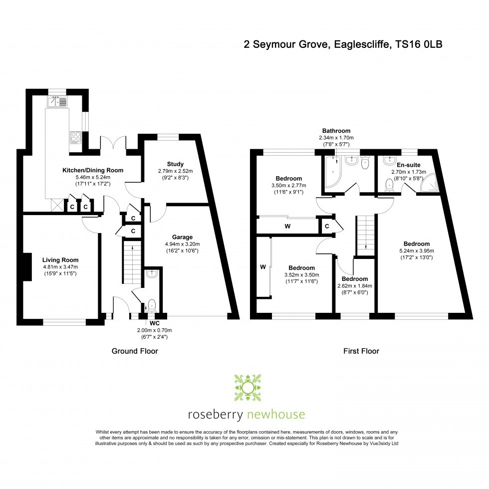 Floorplan for Eaglescliffe, Stockton-on-Tees
