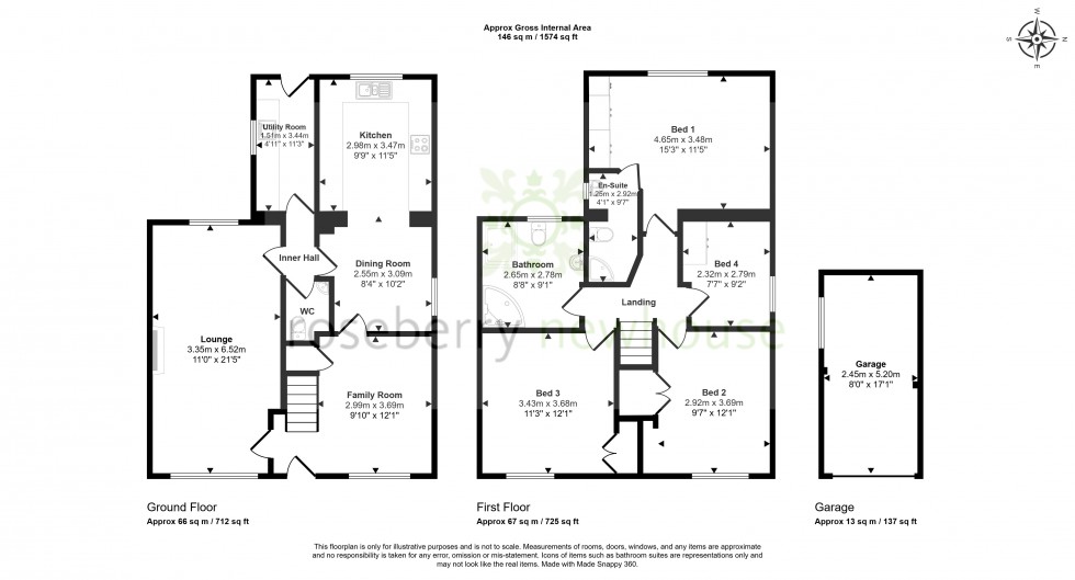 Floorplan for Stockton-on-Tees, Durham