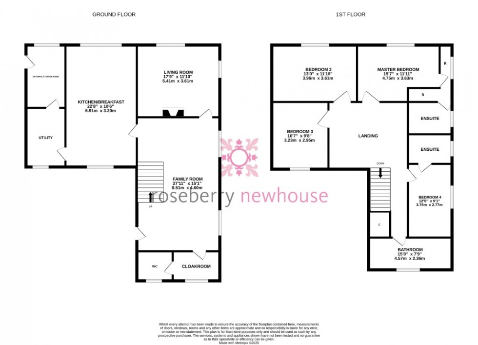 Floorplan for Yarm, North Yorkshire