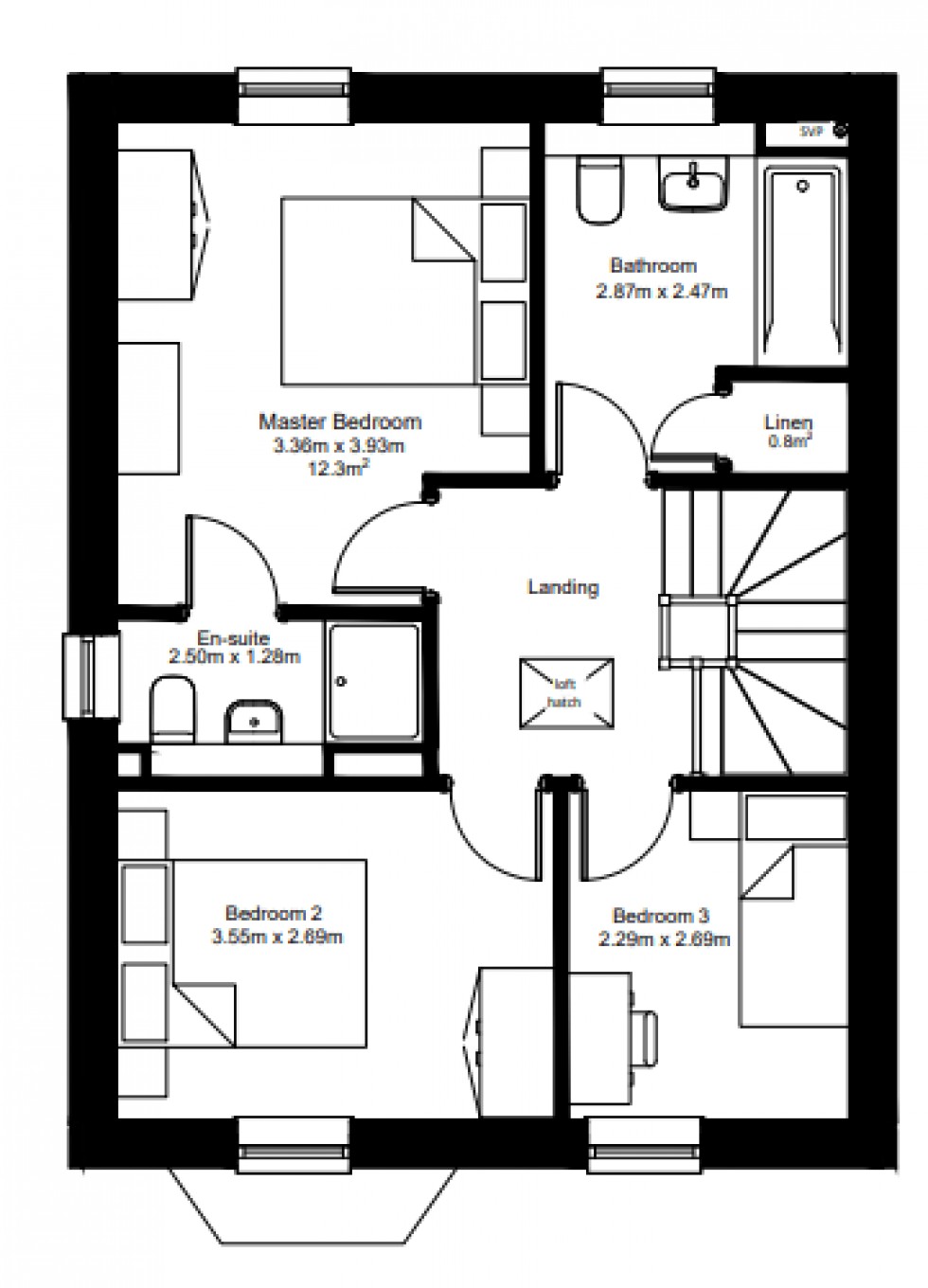 Floorplan for Stokesley, North Yorkshire
