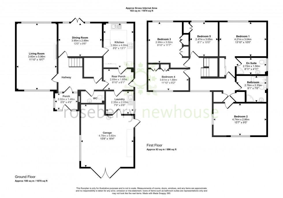 Floorplan for Great Ayton, Middlesbrough, North Yorkshire