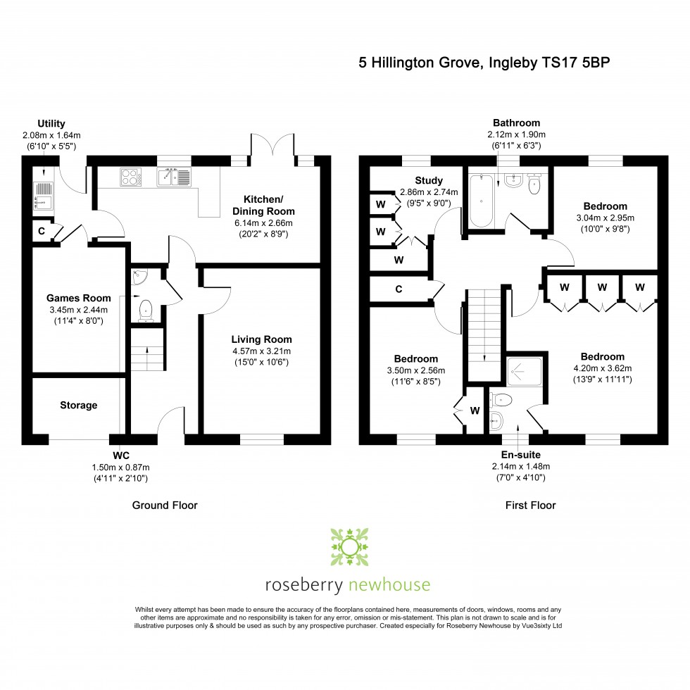 Floorplan for Ingleby Barwick, Thornaby