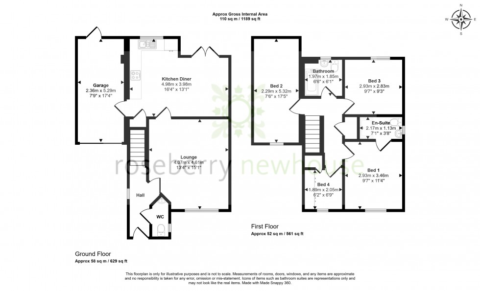 Floorplan for Stockton-on-Tees