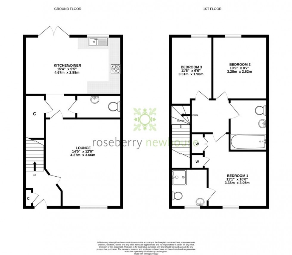 Floorplan for Stainton