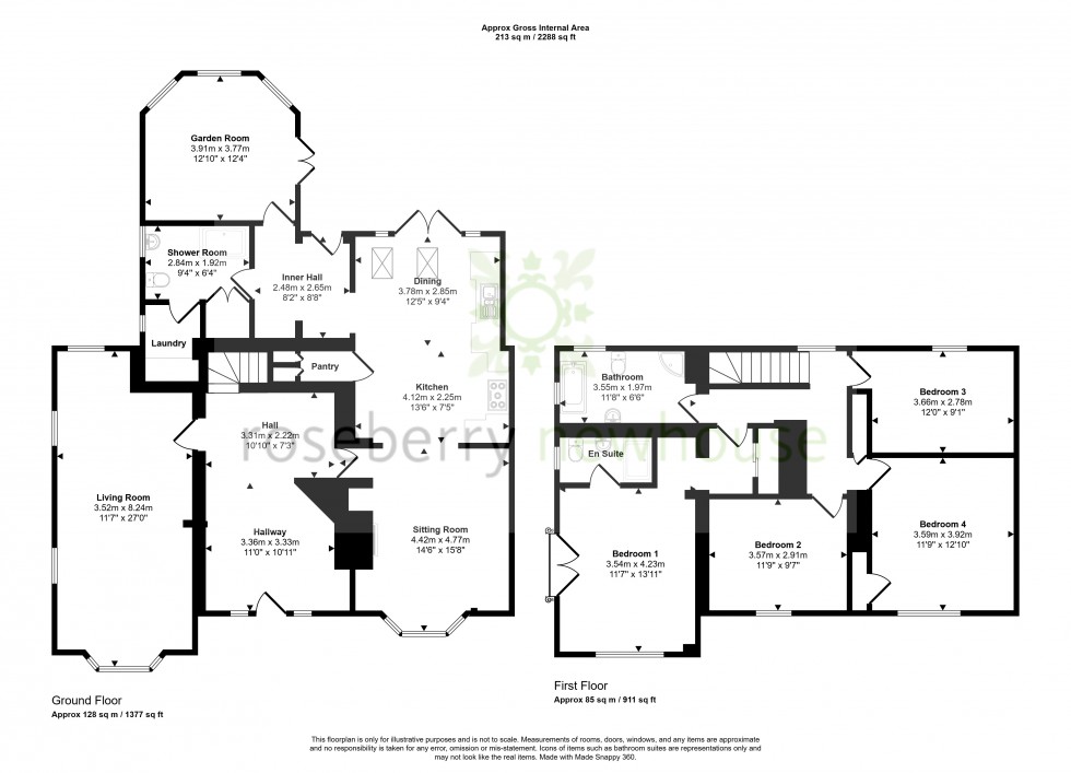 Floorplan for Brass Castle Lane, Nunthorpe, North Yorkshire