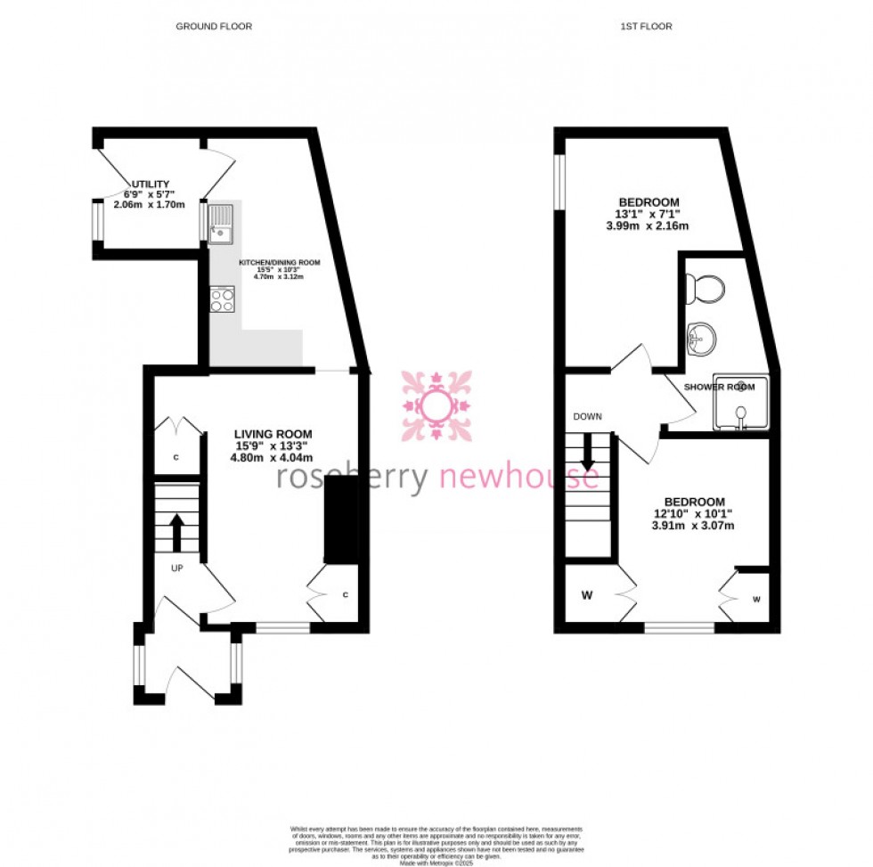 Floorplan for Seamer, Middlesbrough
