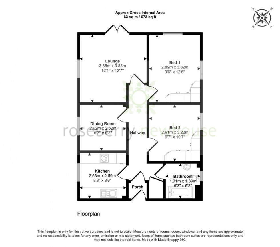 Floorplan for Norton, Stockton-On-Tees