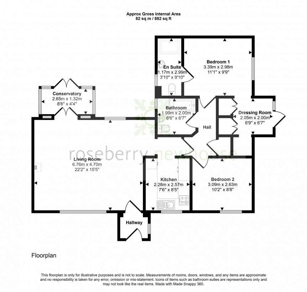 Floorplan for Seamer, Middlesbrough, North Yorkshire