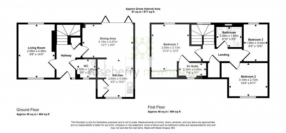 Floorplan for Middlesbrough, North Yorkshire