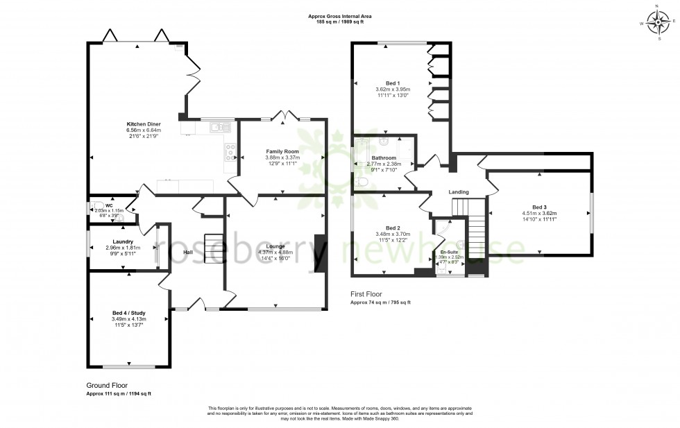 Floorplan for Hartburn, Stockton-On-Tees