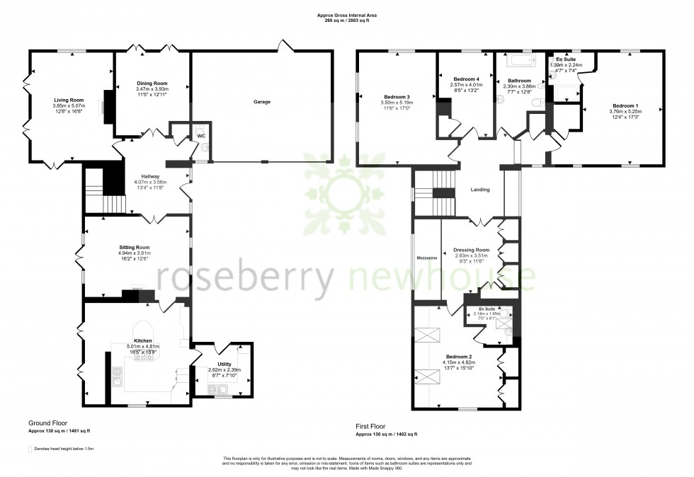Floorplan for Great Ayton, Middlesbrough, North Yorkshire