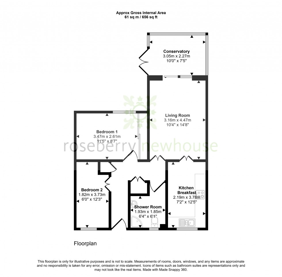 Floorplan for Stokesley, Middlesbrough, North Yorkshire