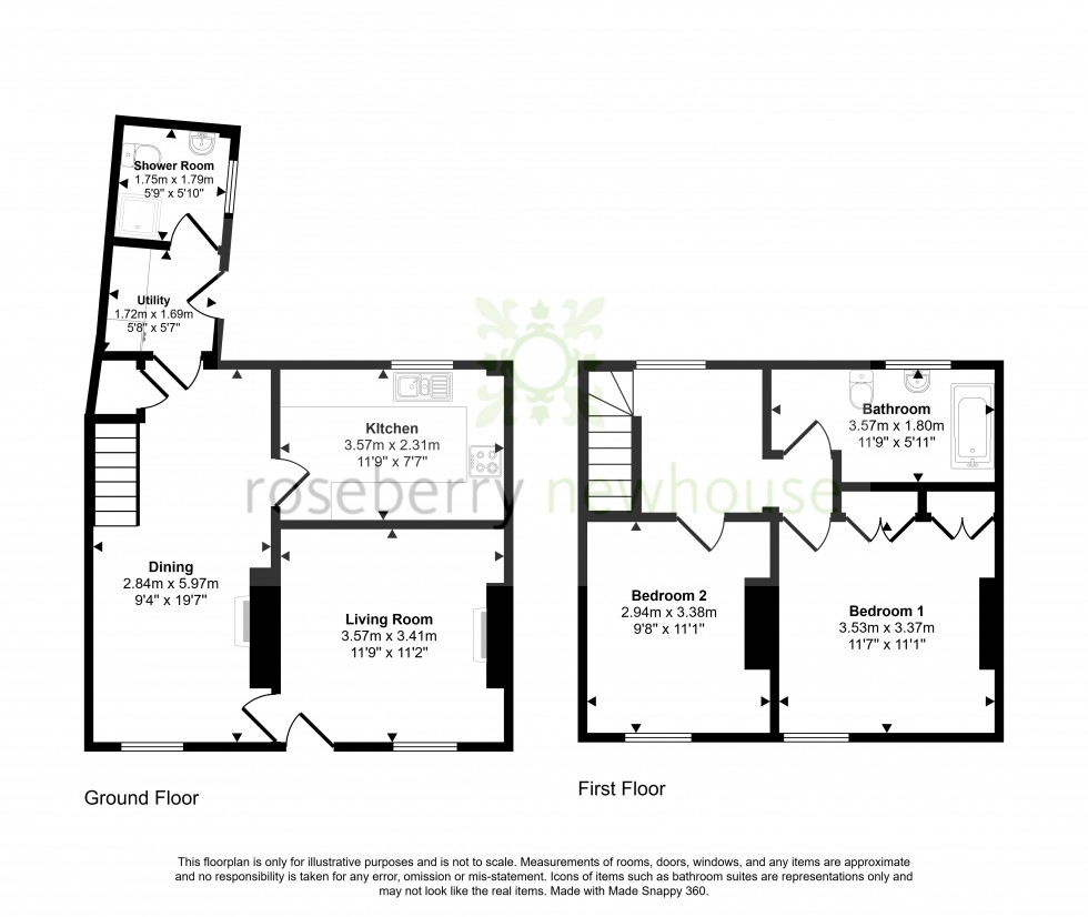 Floorplan for Great Ayton, Middlesbrough, North Yorkshire