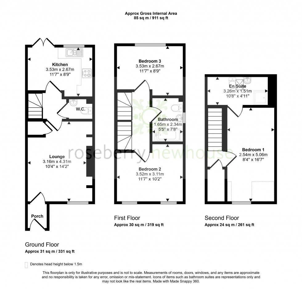 Floorplan for Ingleby Barwick, Thornaby