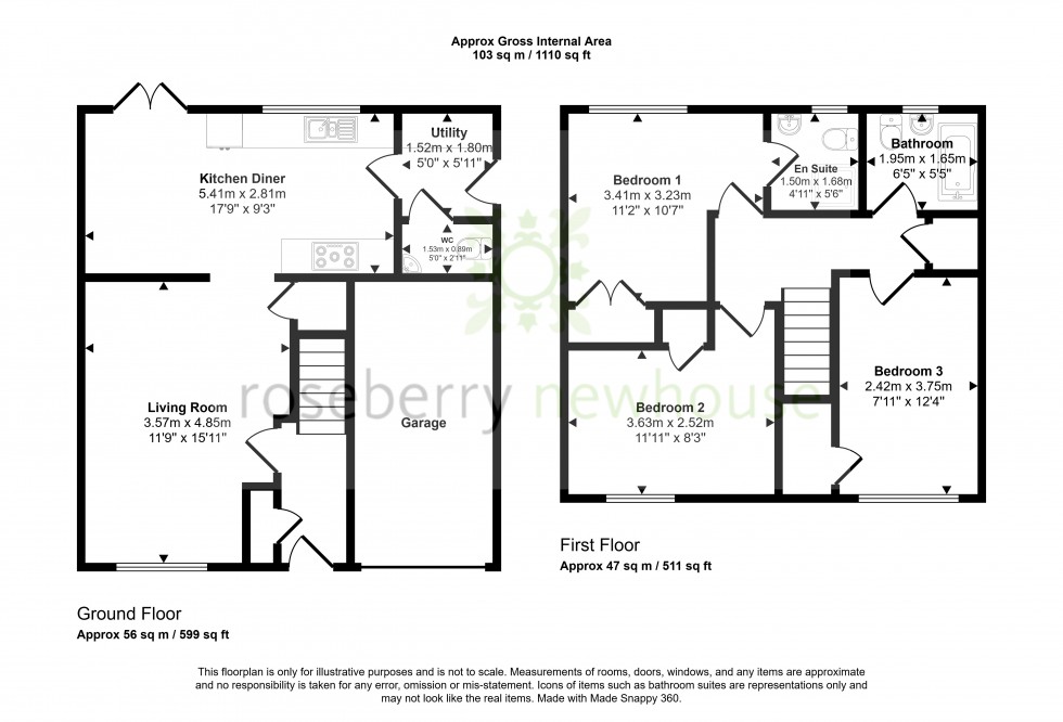 Floorplan for Middlesbrough, North Yorkshire
