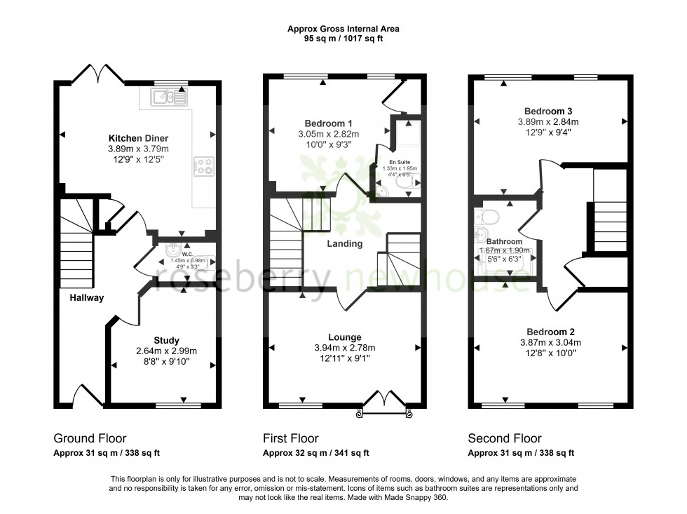 Floorplan for Ingleby Barwick, Thornaby