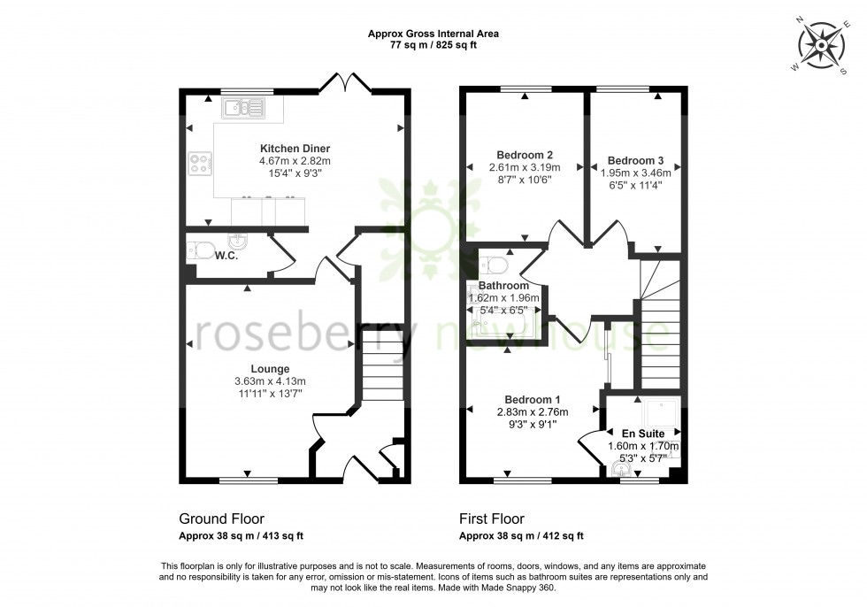 Floorplan for Stainton, North Yorkshire