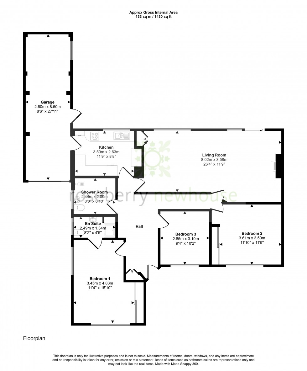 Floorplan for Great Ayton, Middlesbrough, North Yorkshire